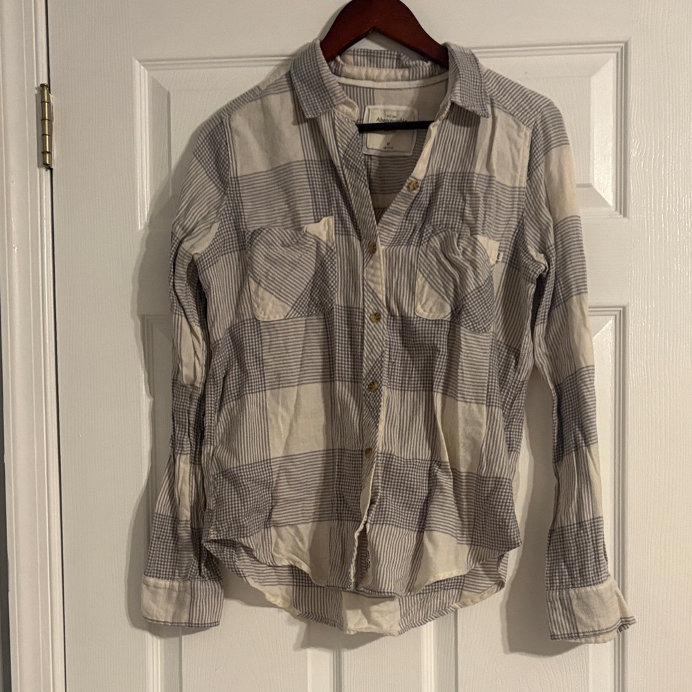 Abercrombie & Fitch Plaid Flannel Shirt
